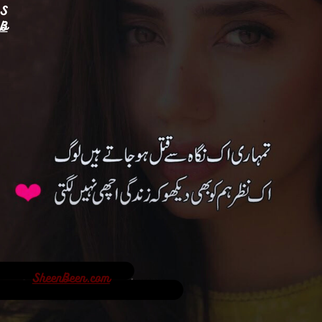 Urdu Poetry Lines Text