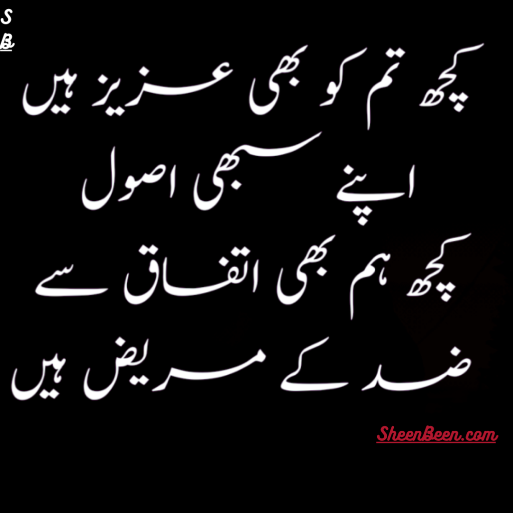 Urdu Poetry Lines Text